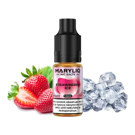 Lost Mary Maryliq Salt Strawberry Ice (Ledová jahoda) 10ml intenzita nikotinu 20mg