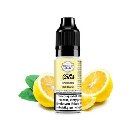 Dinner Lady Salt Lemon Sherbets (Citronový sorbet) 10ml intenzita nikotinu 20mg