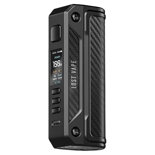 Lost Vape Thelema Solo Mod 100W Black Carbon Fiber