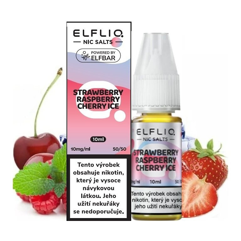 ELF LIQ Strawberry Raspberry Cherry Ice 10 ml 10 mg