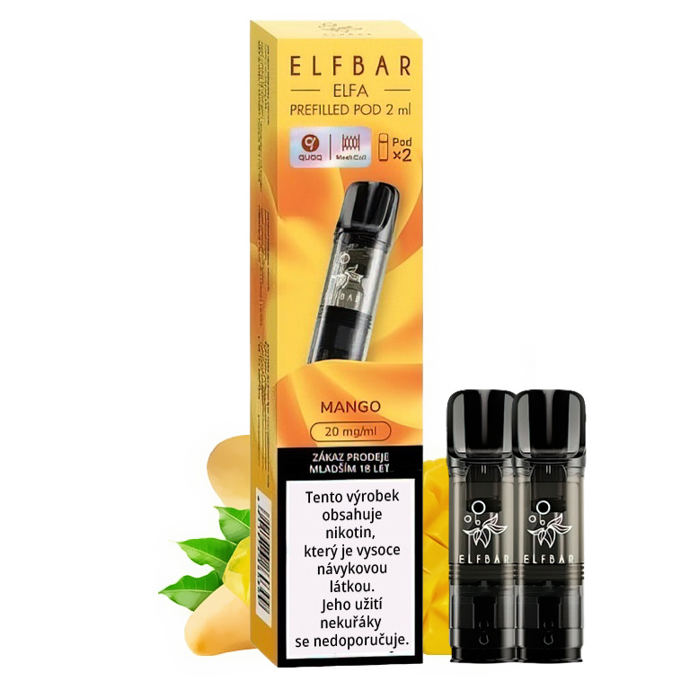 Elf Bar ELFA cartridge 2Pack Mango 20 mg