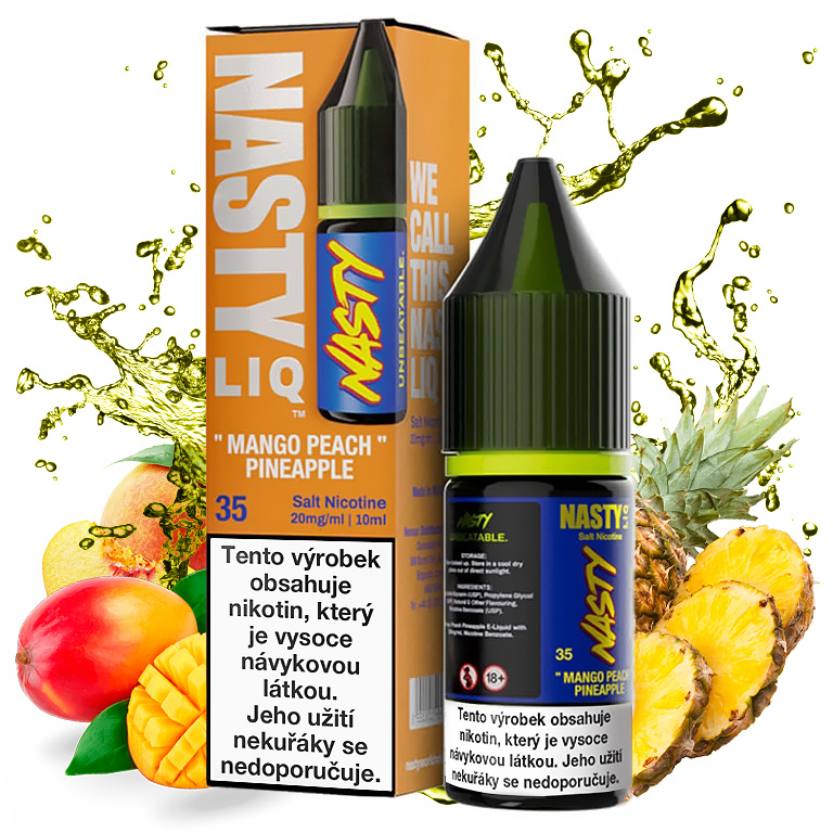 Nasty LIQ Salt Mango Peach Pineapple 10ml 20mg