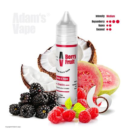 Adams Vape S&V Berry Fruit Bobulovité plody s kokosem 12ml