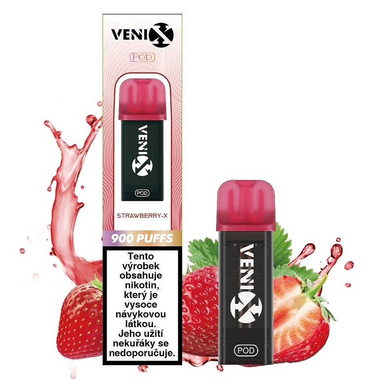 Venix Max Pod - Strawberry-X - 20mg