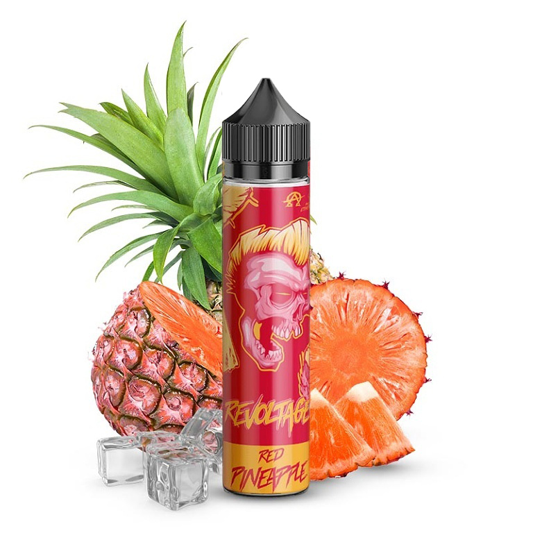 Revoltage - Chladivý ananas (Red Pineapple) - Shake and Vape