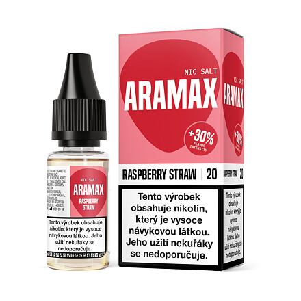 Aramax Salt Raspberry Straw 10 ml 10 mg
