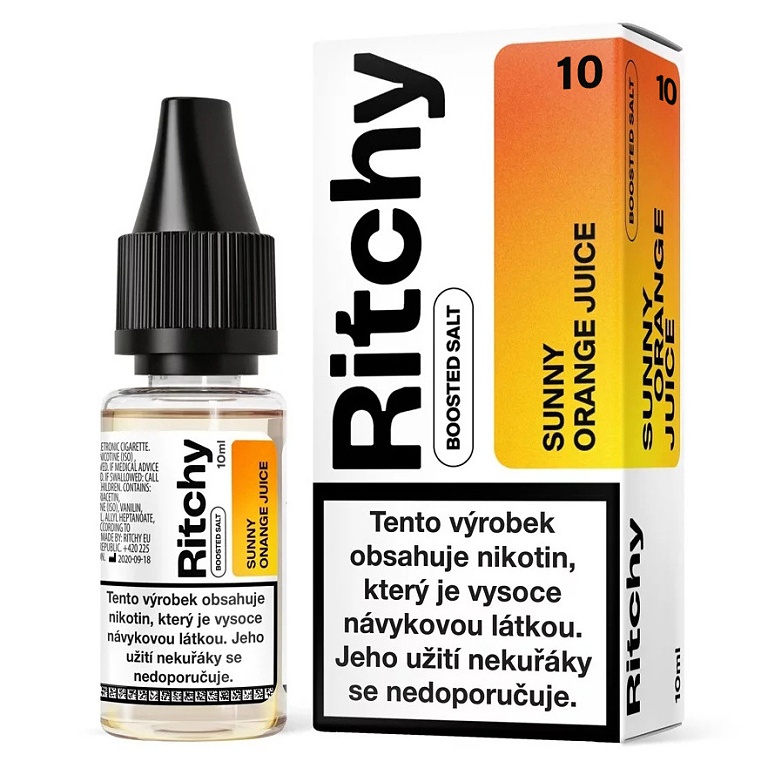 Ritchy Salt - Sunny Orange Juice 10ml 10 mg