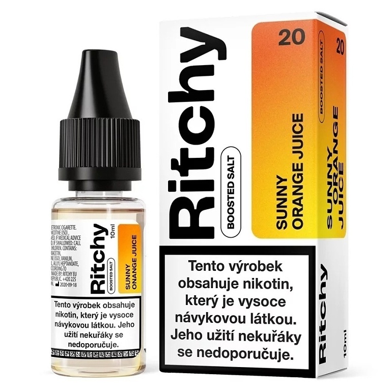 Ritchy Salt - Sunny Orange Juice 10ml 20 mg