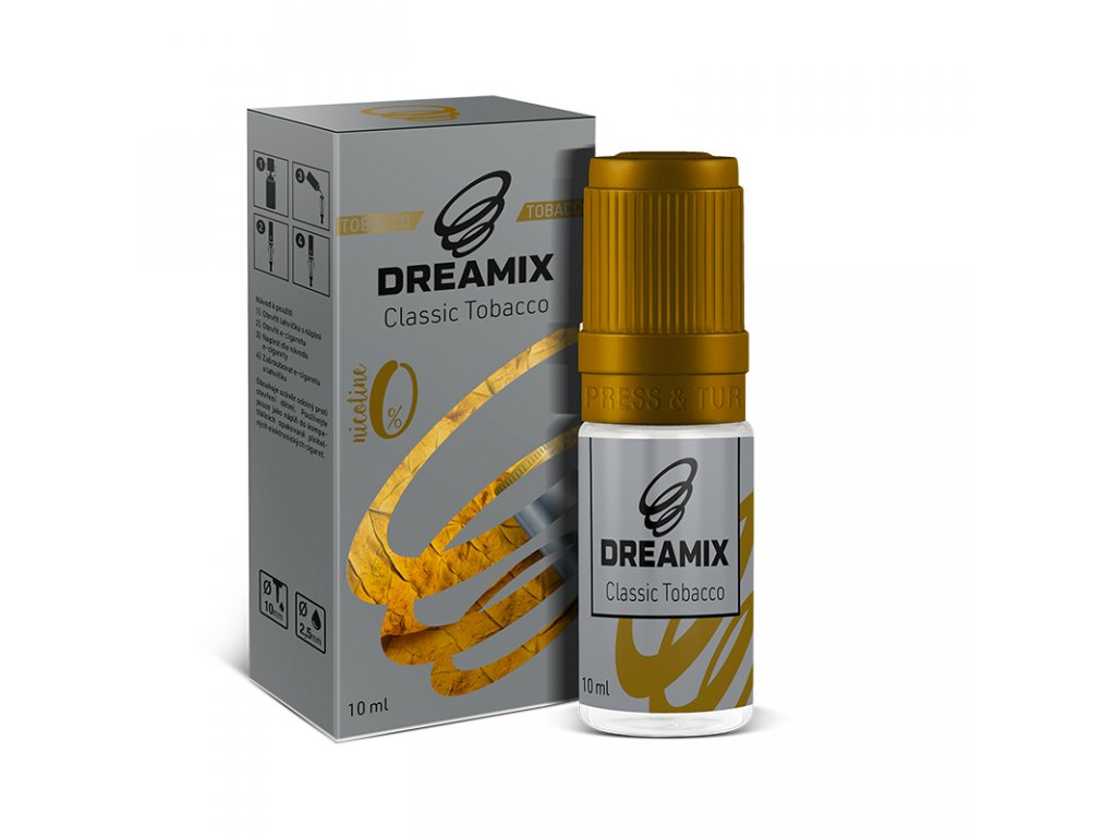 Dreamix Klasický tabák 10ml 0mg