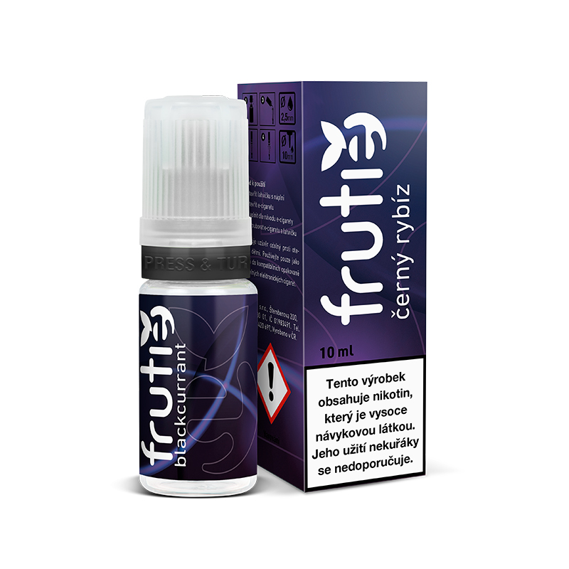 Frutie Černý rybíz 10ml 0mg