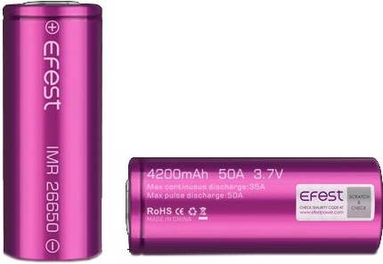 Efest IMR 26650 4200mAh 50A