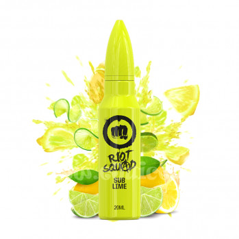 Riot Squad Sub-Lime Shake & Vape 20ml