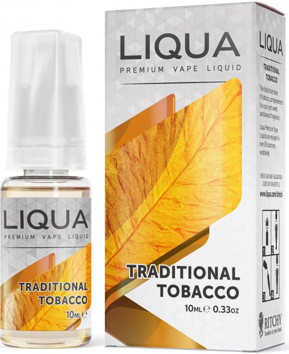Ritchy (Liqua) LIQUA Elements Traditional Tobacco 10ml 0mg
