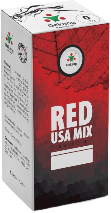 Dekang Red USA MIX 10ml 0mg