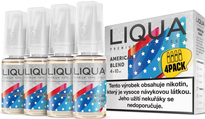 Ritchy Liqua Elements 4Pack American Blend 4 x 10 ml 12 mg