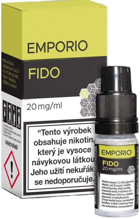Imperia Liquid EMPORIO SALT Fido 10ml 20mg