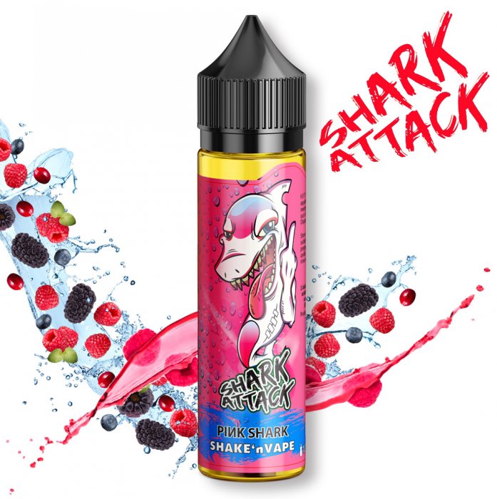 Imperia Shark Attack-Shake'n'Vape 10ml Pink