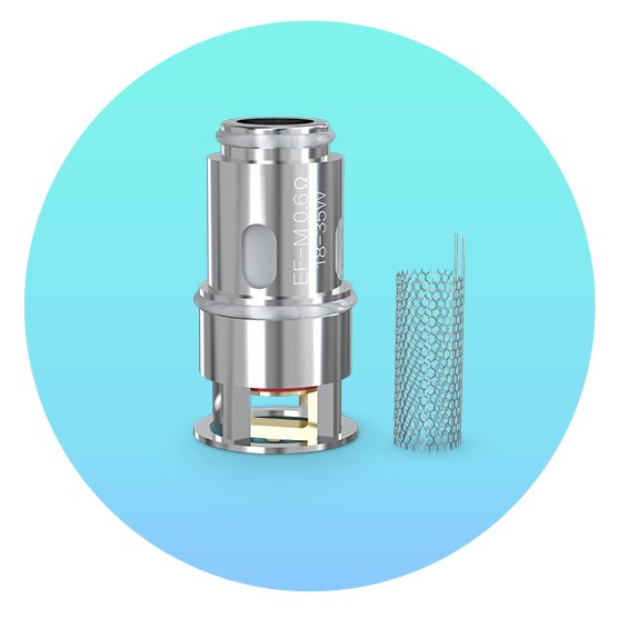 iSmoka Eleaf EF-M žhavicí hlava nerez 0,6ohm