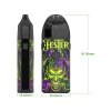 Elektronická cigareta: Vapefly Jester DIY Pod Kit (1000mAh) (Ghost)