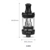 Clearomizér Vaporesso GTX Tank 18 (3ml) (Černý)