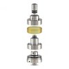 SvoëMesto - Kayfun Lite 2019 - RTA - Clearomizer - 22 mm - Stříbrný jednotlivé díly