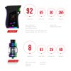 Elektronický grip: SMOK Mag Kit s TFV12 Prince (Black Prism)