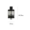 Elektronický grip: WISMEC CB-60 Kit s Amor NS (Stříbrný)