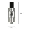 Clearomizér Eleaf GS Drive Tank A (2ml) (Stříbrný)