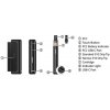 Joyetech eRoll Slim PCC BOX elektronická cigareta 1500mAh Black