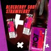 RIOT X Salt Blueberry Sour Strawberry 10ml 20mg  Kyselá borůvka a jahoda