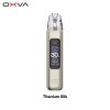 oxva xlim pro 3 elektronicka cigareta 1500mah titanium silk