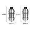 253862 18 lost vape centaurus sub ohm tank v2 5ml gunmetal