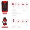 Smoktech Species TC230W Grip Full Kit Prism Chrome and Black