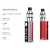 iSmoka-Eleaf iStick T80 Pesso Grip Full Kit 3000mAh Silver