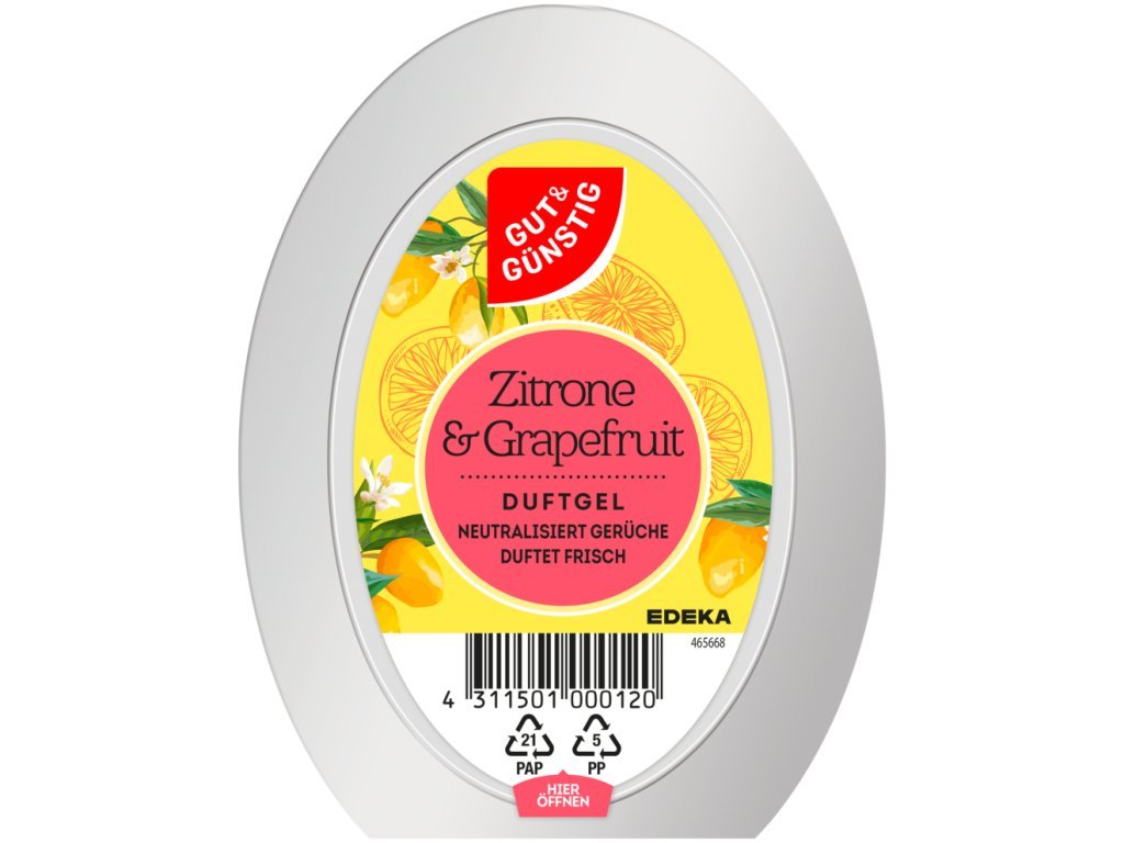 113 g g vonny gel citron grapefruit 150g