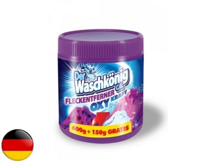 Waschkonig Oxy Kraft Fleckentferner odstraňovač skvrn 750 g