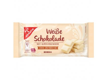 gut guenstig weisse schokolade 100g 1