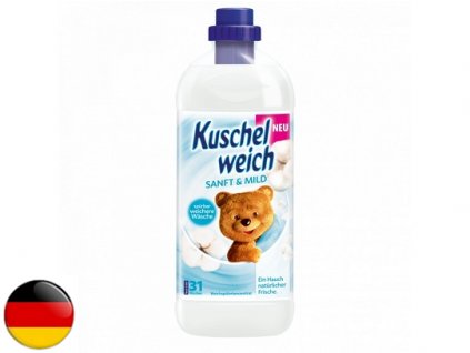 AVIVÁŽ KUSCHELWEICH SANFT & MILD (ŠETRNÝ A JEMNÝ) 1 L