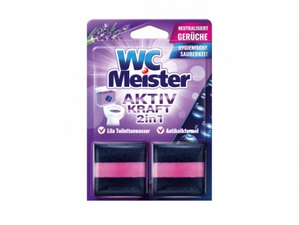 9296 wc meister kostka do splachovace 2x50g vune levandule