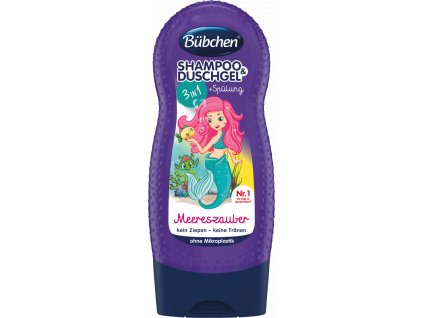 buebchen shampoo und shower und spuelung 3in1 meereszauber