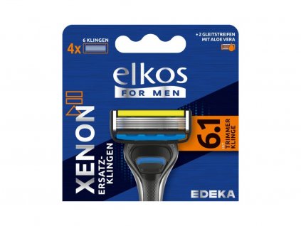 4788 elkos men xenon premium nahradni holici hlavice 4 ks