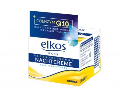 4178 1 elkos nocni krem proti vraskam s koenzymem q10 50ml