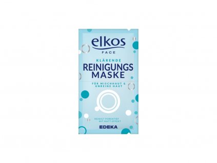 9240 elkos vyjasnovaci cistici maska s bilym kaolinem a zinkem 2x8ml