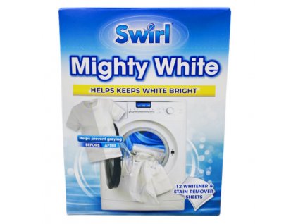 Swirl Ubrousky na praní bílého prádla 12ks