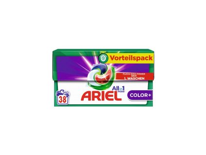 Ariel All-in-1 color gelové kapsle na prádlo 38 dávek