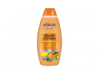 3442 2 elkos frucht vitamin sampon s vytazkem merunky a provitaminu b5 500ml
