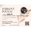 Dárkový poukaz na  nákup v hodnotě 1800 Kč