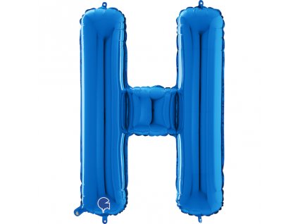 Písmeno 66cmi, modré H