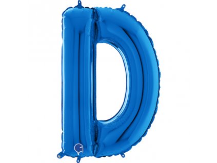Písmeno 66cmi, modré D