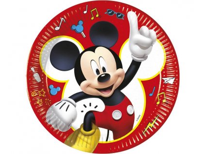 Papírové talíře Mickey Mouse 23cm, 8ks